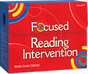 Focused Reading Intervention: Level 7 Kit