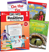 Learn-at-Home: Reading Bundle Grade 1: 4-Book Set