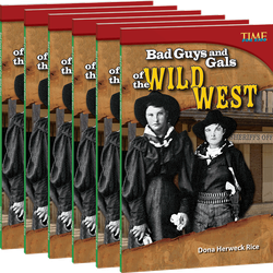 Bad Guys and Gals of the Wild West 6-Pack