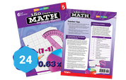 180 Days of Math for Fifth Grade 24-Book Set