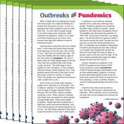 Outbreaks and Pandemics Text Card 6-Pack