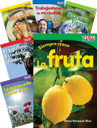 TIME FOR KIDS<sup>®</sup> Informational Text Grade K Readers Set 2 10-Book Spanish Set