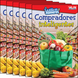 La vida en números: Compradores inteligentes Guided Reading 6-Pack