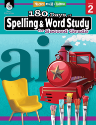 180 Days™: Spelling and Word Study for Second Grade