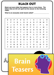 Critical Thinking Activities Level 3: Mazes and Word Finds