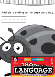 Daily Language Practice for First Grade: Week 6