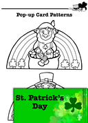 St. Patrick's Day Activities: Pop-Up Card Patterns and Other Art Activities