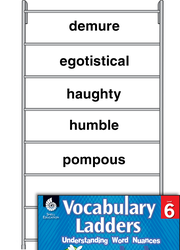 Vocabulary Ladder for Pride