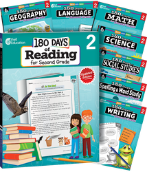 180 Days™ Bundle Grade 2: 8-Book Set