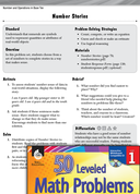 Operations in Base Ten Leveled Problem: Problem Solving: Number Stories