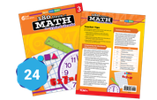 180 Days™: Math for Third Grade 24-Book Set