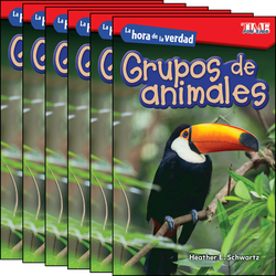 La hora de la verdad: Grupos de animales Guided Reading 6-Pack