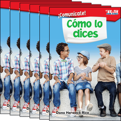 ¡Comunícate! Cómo lo dices Guided Reading 6-Pack