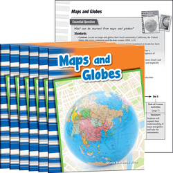 Maps and Globes 6-Pack for California