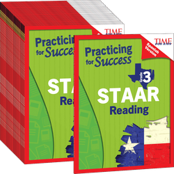 TIME For Kids: Practicing for Success: STAAR Reading: Grade 3 25-Pack (Spanish)