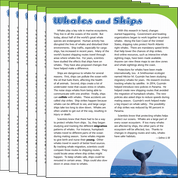 Whales and Ships Text Card 6-Pack