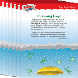 Untold Stories: Science: It's Raining Frogs! 6-Pack