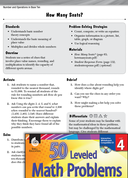 Number and Operations in Base Ten Leveled Problems: Place Value, and Rounding