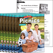 Your World: Picnics: 3-D Shapes 6-Pack