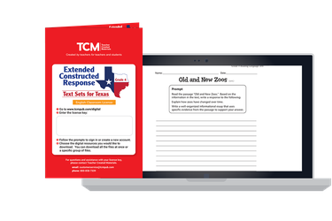 Extended Constructed Response: Text Sets for Texas: Grade 4 Classroom License