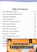 Table of Contents Passages and Questions: Read & Succeed Comprehension Level 5