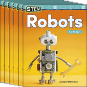 STEM: Robots: 3-D Shapes Guided Reading 6-Pack