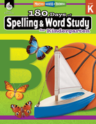 180 Days™: Spelling and Word Study for Kindergarten