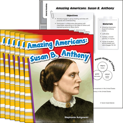 Amazing Americans: Susan B. Anthony CART 6-Pack