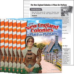 The New England Colonies: A Place for Puritans 6-Pack for California