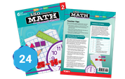 180 Days of Math for Second Grade 24-Book Set