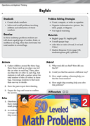 Operations and Algebraic Thinking Leveled Problems: Using Equal Groups to Solve