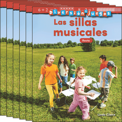 Diversión y juegos: Las sillas musicales: Resta 6-Pack